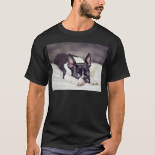 Welpe Bostons Terrier T-Shirt
