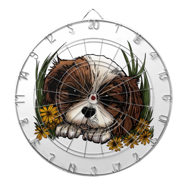 Welpe Dartscheibe (vorne)