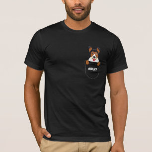 Welpe Deutsche Schäferhündin süßer Hund T-Shirt