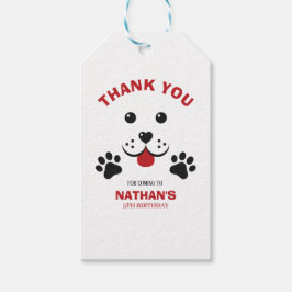 Welpe Dog Lasse Pawty Birthday Boy Geschenkanhänger