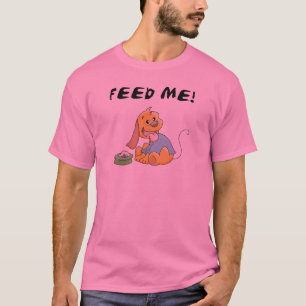 Welpe füttern mir T-Shirts und Geschenke