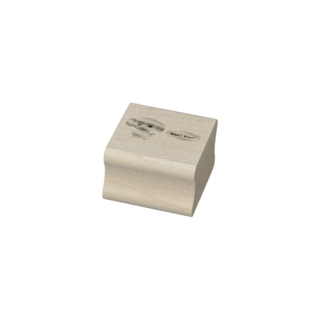 Welpe Gummistempel (Stempel)