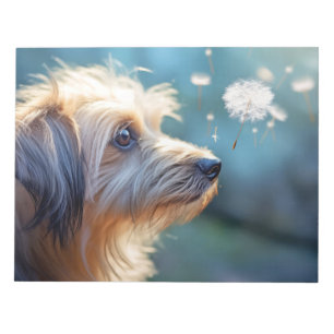 Welpe Hunde Tier Transittier Friedlich Notizblock