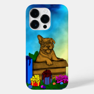 Welpe in A Box , frohe Weihnachten Case-Mate iPhone 14 Pro Hülle