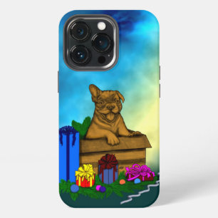 Welpe in A Box , frohe Weihnachten iPhone 13 Pro Hülle