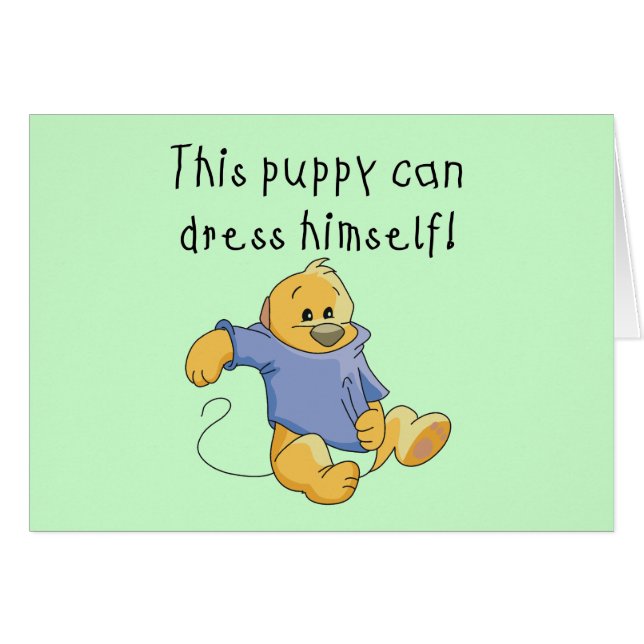 Welpe kleiden oben T-Shirts und Geschenke (Vorderseite (Horizontal))