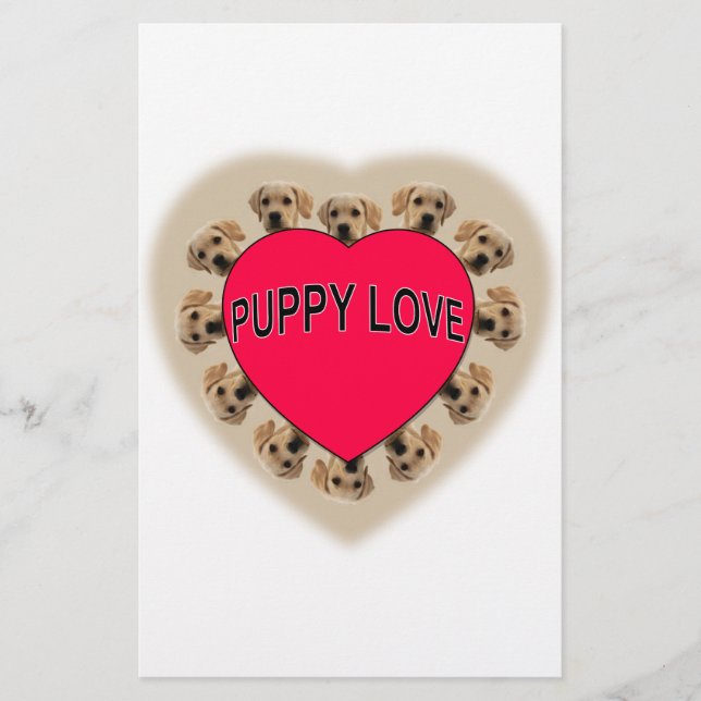 Welpe Liebe (Vorderseite)