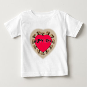 Welpe Liebe Baby T-shirt