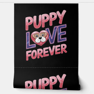 Welpe Liebe Forever Dog Tapete