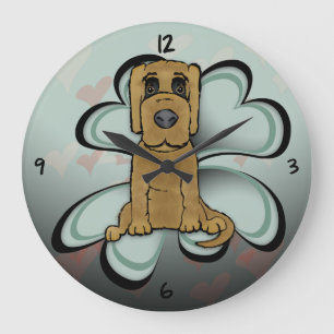 Welpe Liebe Große Uhr