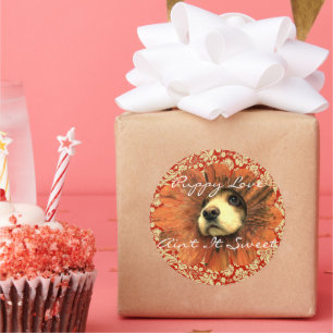 Welpe Liebe ist nicht süß Runder Aufkleber