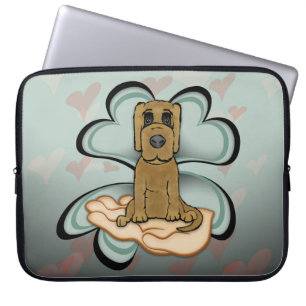 Welpe Liebe Laptopschutzhülle