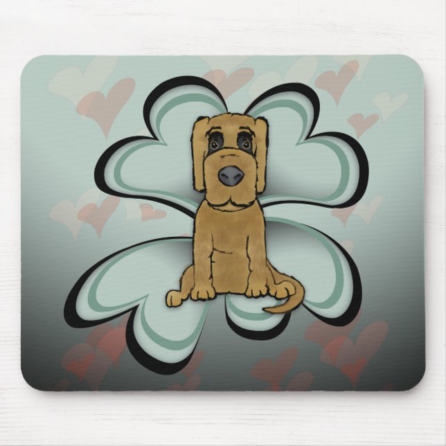 Welpe Liebe Mousepad (Vorne)
