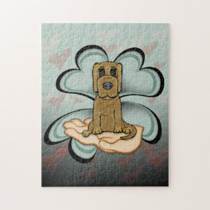 Welpe Liebe Puzzle