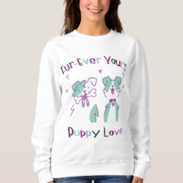 Welpe Liebe Sweatshirt