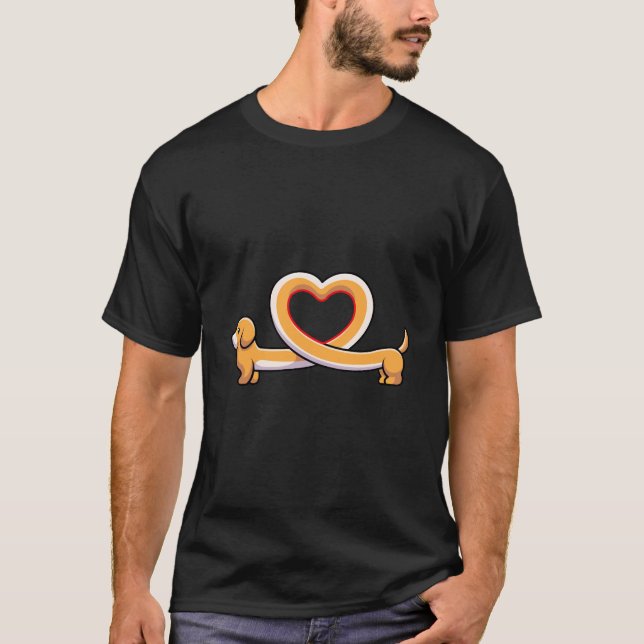 Welpe Liebe T-Shirt (Vorderseite)