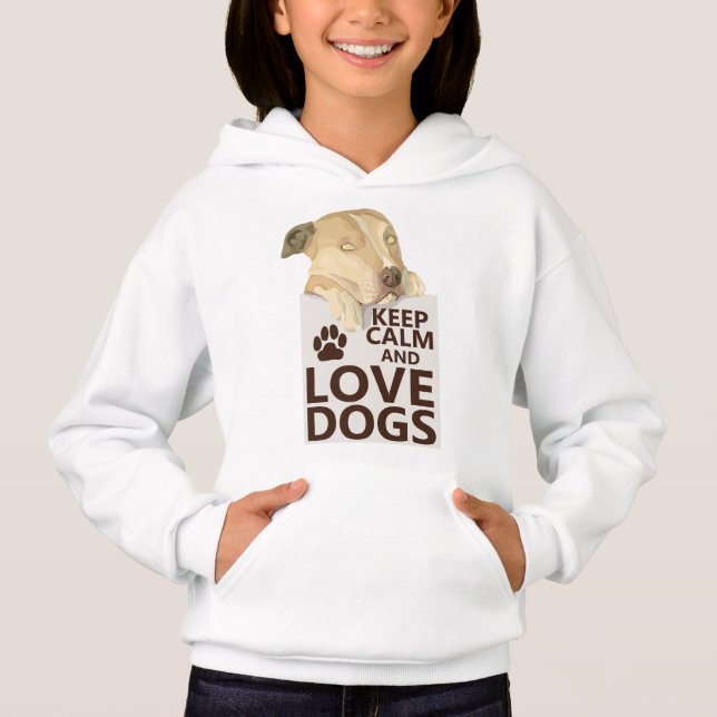"Welpe Liebe: T - Shirt der Kinder für Hundefreund (Vorderseite)