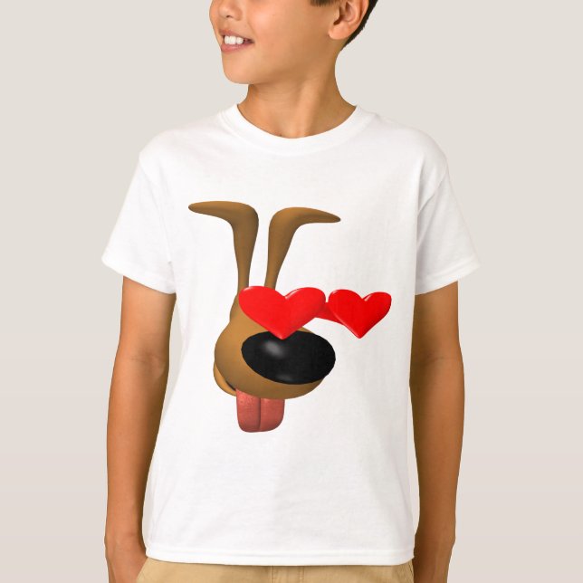 Welpe Liebe T - Shirt und Geschenke (Vorderseite)