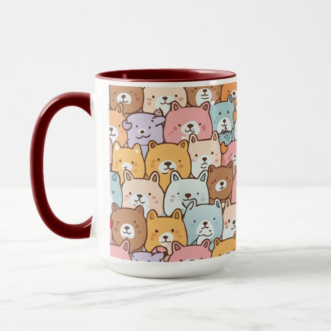 Welpe Liebe Tasse (Links)