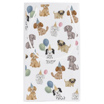 Welpe Party Geburtstagsgeschenktasche