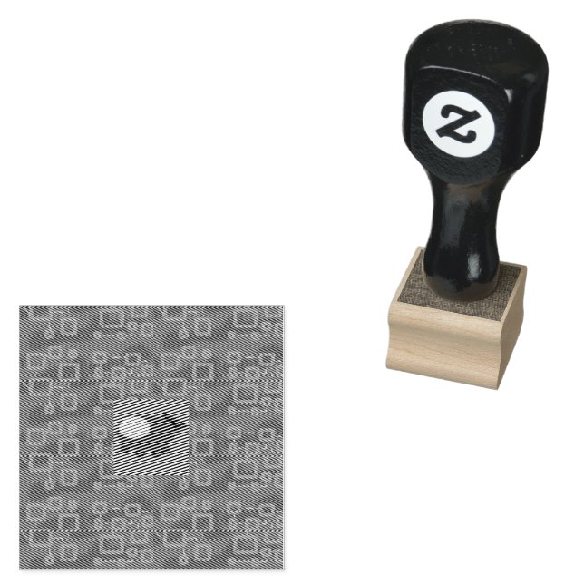 Welpe-Raumschiff-Briefmarke Gummistempel (Stempel)