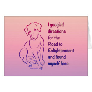 Welpe Straße zur Erleuchtung