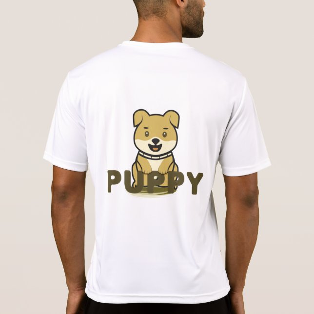 Welpe T-Shirt (Rückseite)