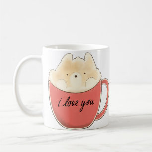 Welpe-Tasse Kaffeetasse