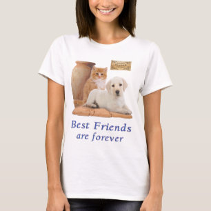 Welpe und Kitten All-Over-Print-T - Shirt