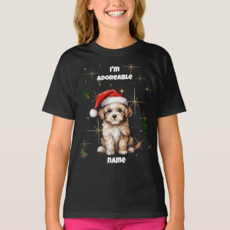 Welpe Weihnachten T - Shirt