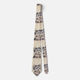 Welpe Yorkshires Terrier, der ursprüngliche Krawatte