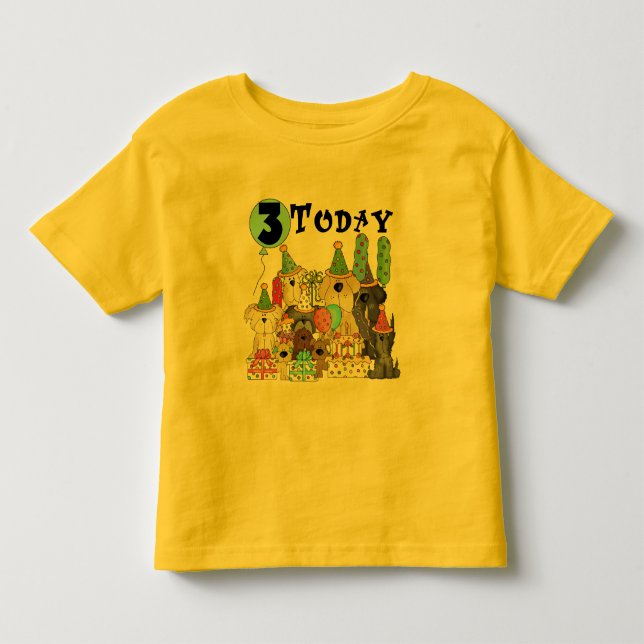 Welpen 3. Geburtstag Bash Tshirts und Geschenke (Vorderseite)