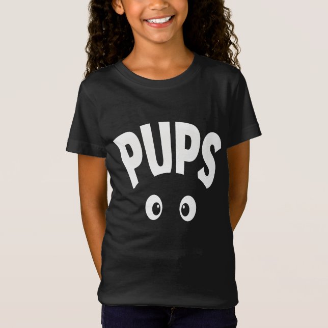 Welpen beobachten T-Shirt (Vorderseite)