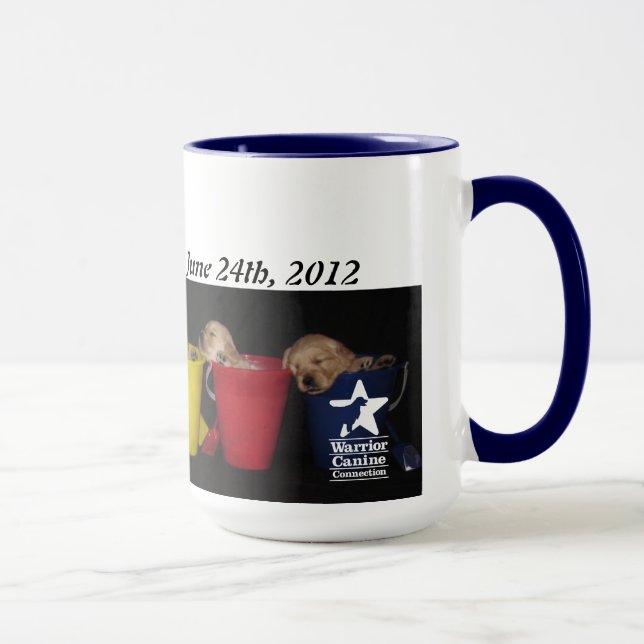 Welpen-Eimer-Tasse Tasse (Rechts)