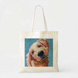 Welpen-goldener Retriever-Kunst-Taschen-Tasche Tragetasche