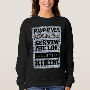 Welpen Hellbraun Nacho Lucha Libre Wrestling Sweatshirt