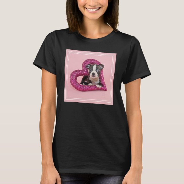Welpen-Liebe Getty Bild-| T-Shirt (Vorderseite)