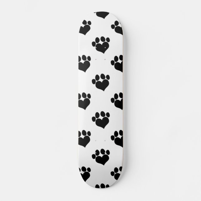 Welpen-Liebe Skateboard (Vorderseite)