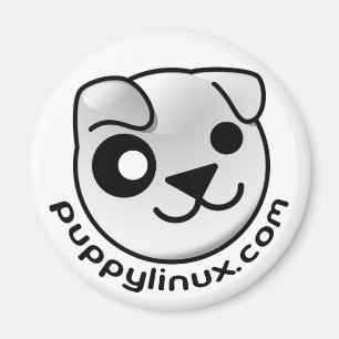 Welpen-Linux-Punkt-COM-Magnet Magnet