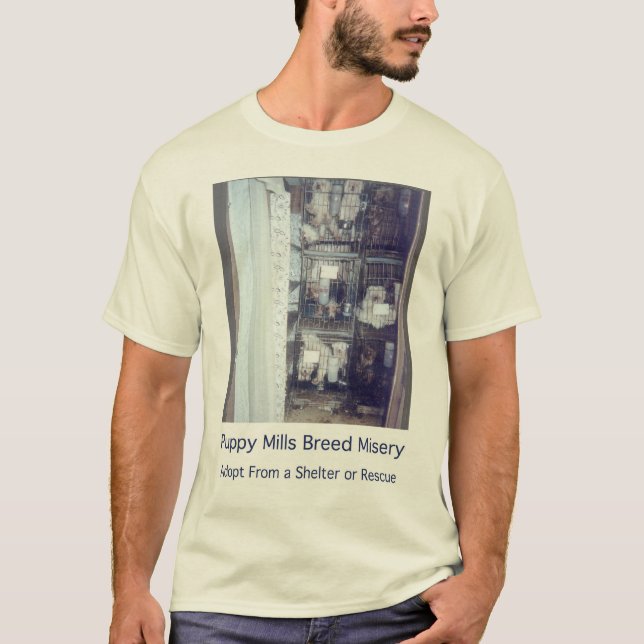 Welpen-Mühlzucht-Elends-Shirt T-Shirt (Vorderseite)