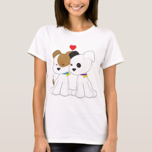 Welpen-Paare T-Shirt