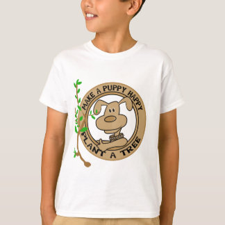Welpen-Pflanze ein Baum-T-Shirts und Geschenke T-Shirt