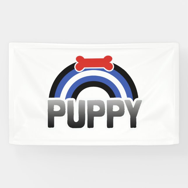 Welpen-Spiel-Stolz Banner (Horizontal)