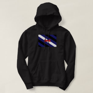 Welpen-Spiel-Stolzflagge Hoodie