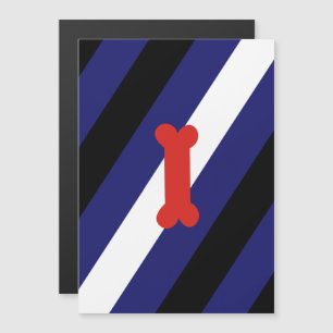 Welpen-Spiel-Stolzflagge Magneteinladung