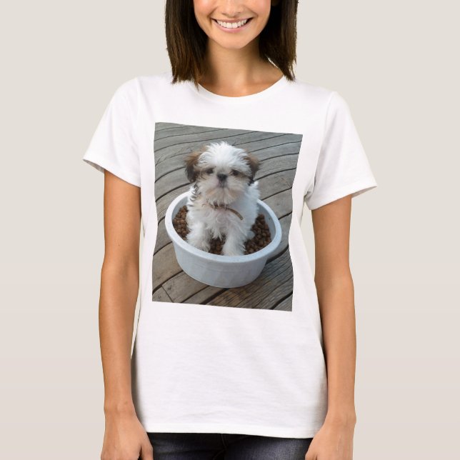 Welpen-T - Shirt Shih Tzu (Vorderseite)