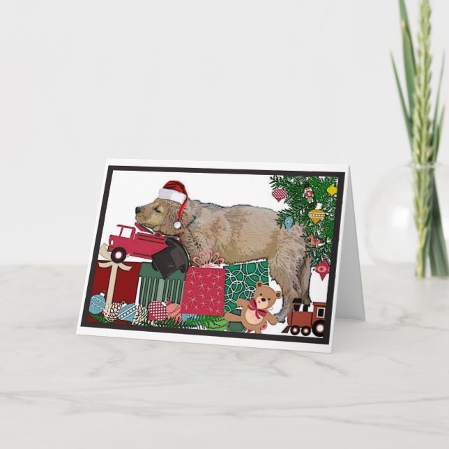 Welpen Weihnachten (Vorderseite)