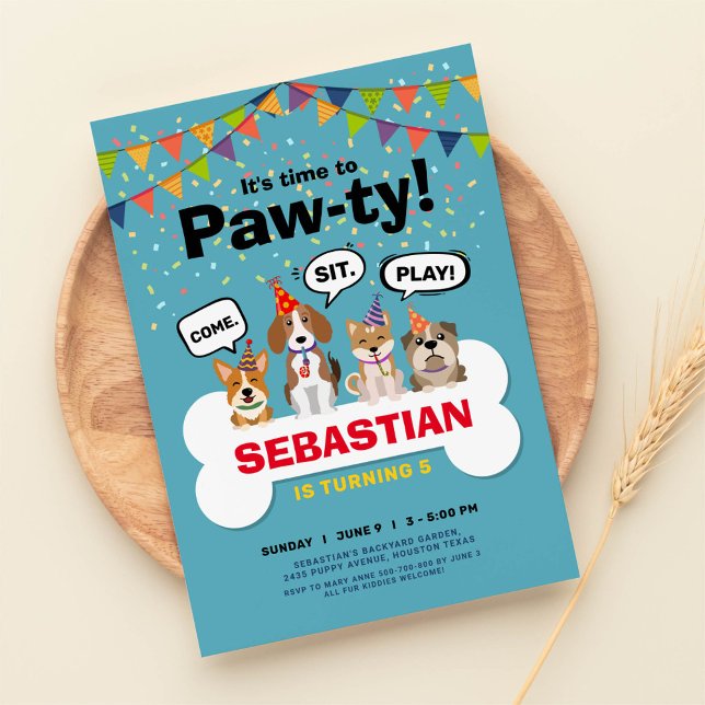 Welpengeburt Einladung (Von Creator hochgeladen)