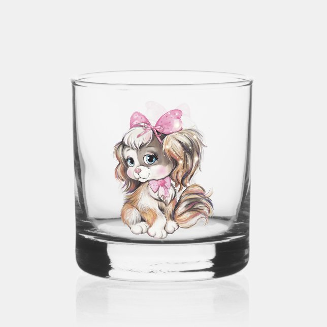 Welpenglas Whiskey Whiskyglas (Vorderseite)