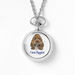 Welpenhund Armbanduhr